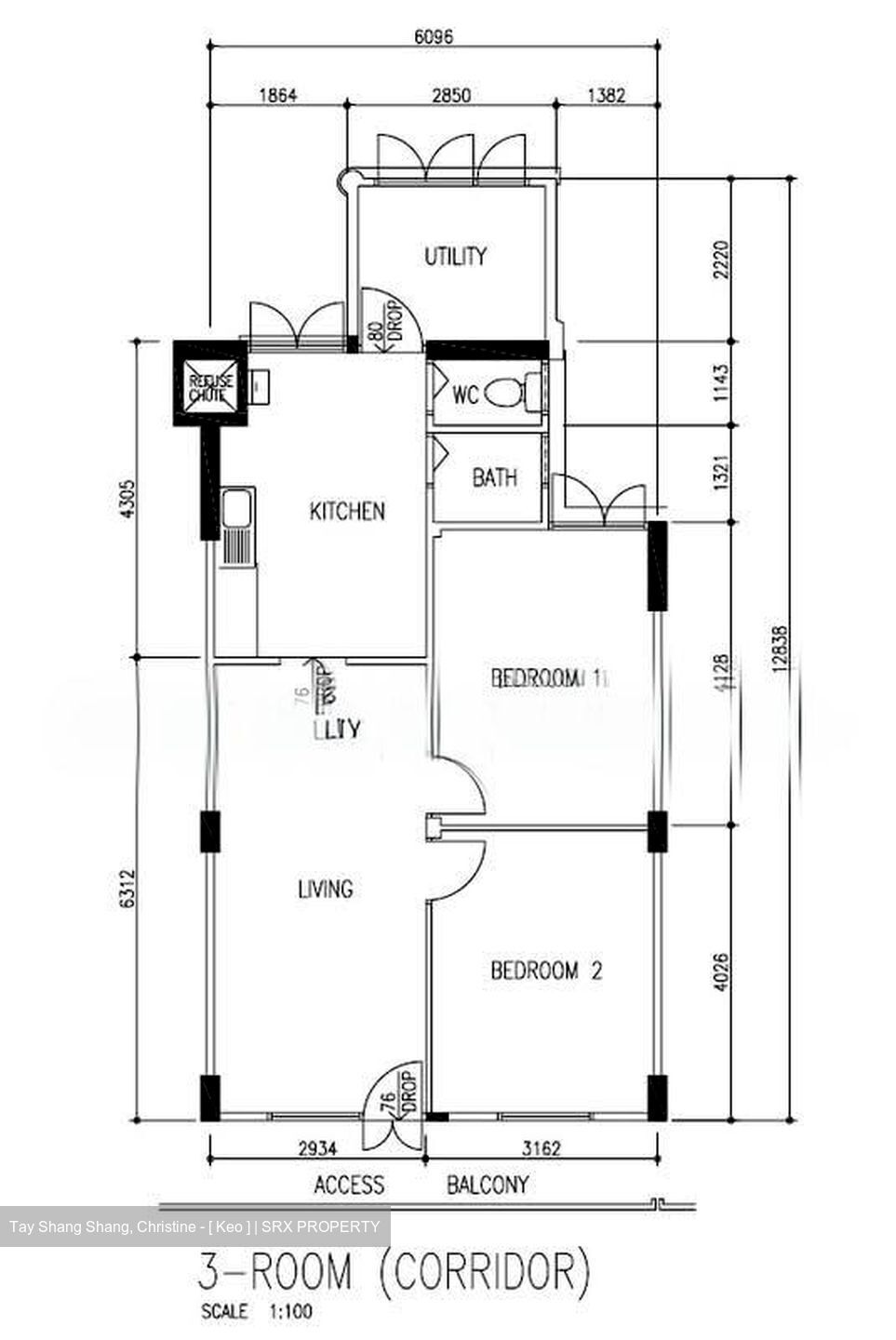 Blk 68 Geylang Bahru Ville (Kallang/Whampoa), HDB 3 Rooms #586667451